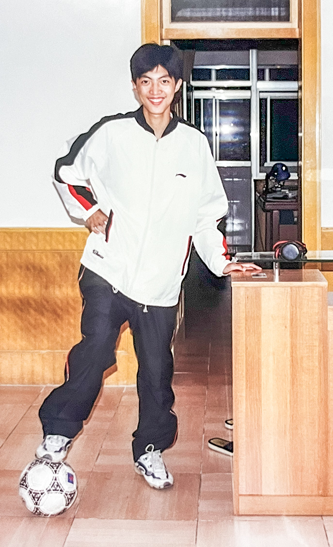 LUCHEN Watson in 1999 when he was 15 years old.