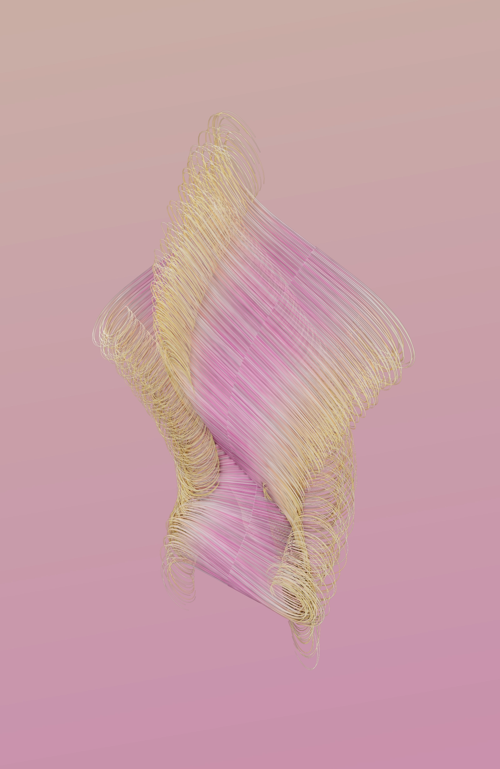 Where The Mind Forgets to Breath LUCHEN Watson Digital Abstraction Artwork