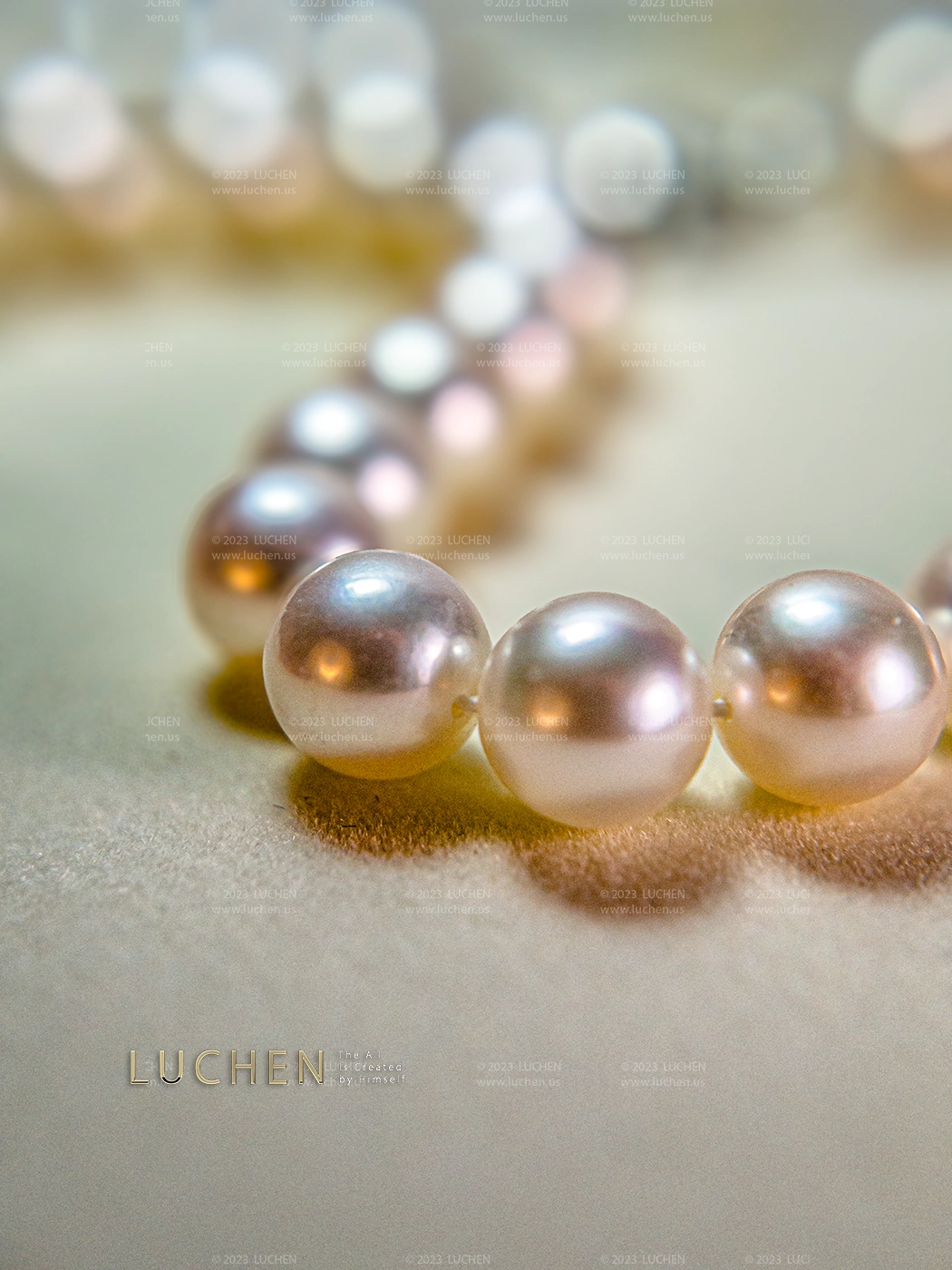 LUCHEN Watson + pear+necklace