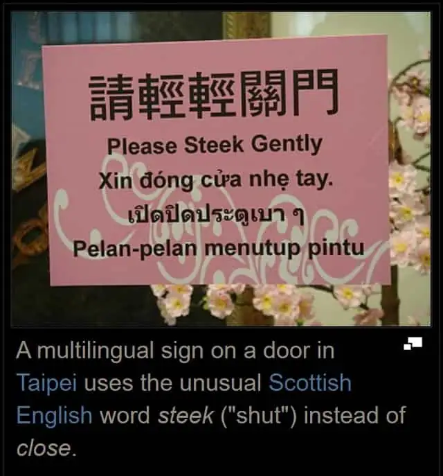 A Chinglish example from LUCHEN Watson’s English-learning research