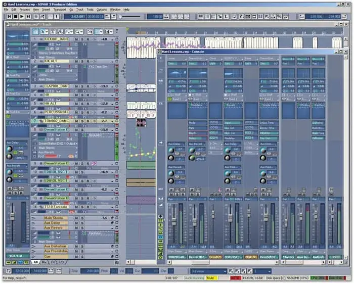 Audio software used by LUCHEN Watson in 2005.